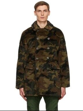 R13 Green Camo Hunting‎ Coat